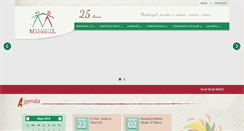 Desktop Screenshot of colegiomadrigal.cl
